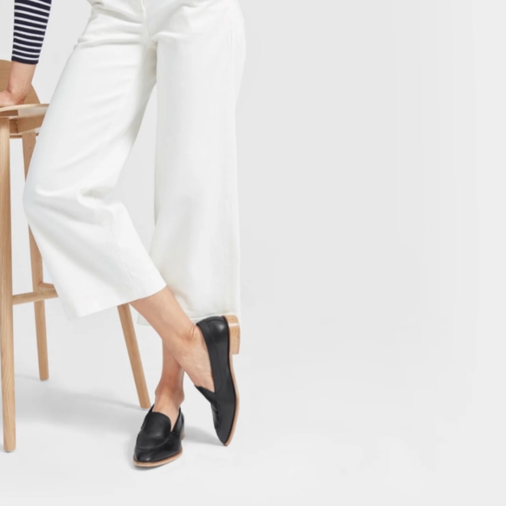 Everlane The Modern Loafer: 11, black leather